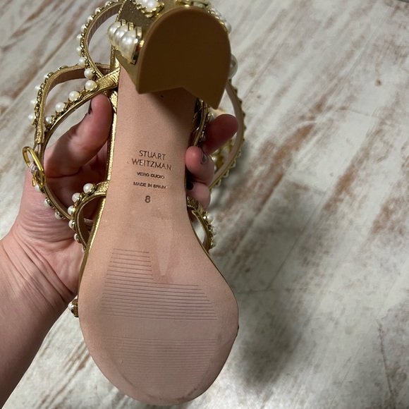 Stuart Weitzman Pearl gladiator heels - Picture 4 of 4